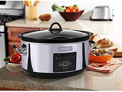 7 Quart Programmable Slow Cooker – Polished Platinum - Curated Catalog Z5