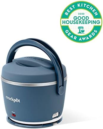 Electric Lunch Box Food Warmer 20oz – Faded Blue - Curated Catalog L0