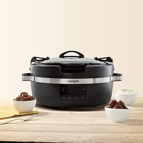 Thermoshield 6 Quart Slow Cooker with Carry Handles - Curated Catalog L3