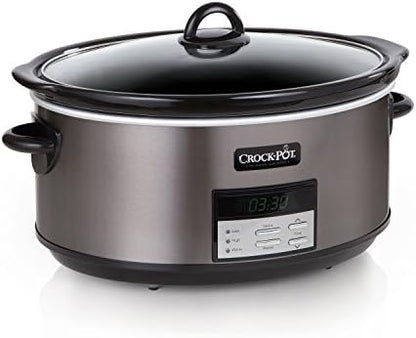 8 Quart Programmable Slow Cooker with Auto Warm - Curated Catalog S9