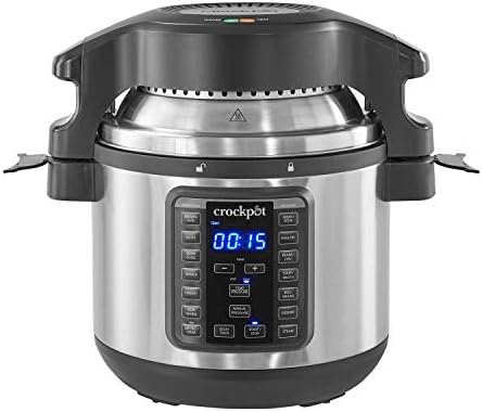 Express Crisp 8 Quart 10-in-1 Pressure Cooker - Curated Catalog J1
