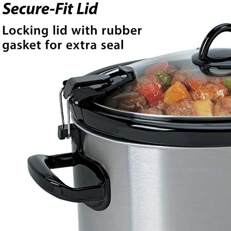 Cook & Carry 6 Quart Portable Slow Cooker - Curated Catalog D5