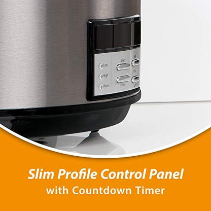8 Quart Programmable Slow Cooker with Auto Warm - Curated Catalog S9