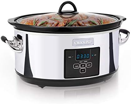 7 Quart Programmable Slow Cooker – Polished Platinum - Curated Catalog Z5