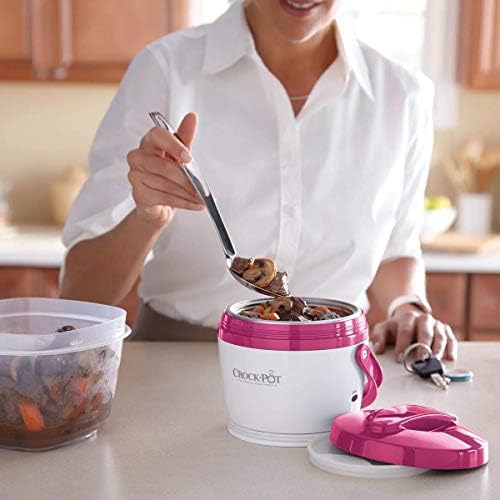 Lunch Crock Portable Food Warmer 20oz – Pink - Curated Catalog O3