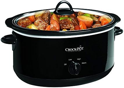 8 Quart Manual Slow Cooker – Black - Curated Catalog M5