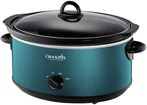 7 Quart Manual Slow Cooker – Turquoise - Curated Catalog X3