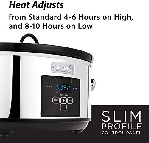 7 Quart Programmable Slow Cooker – Polished Platinum - Curated Catalog Z5