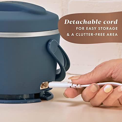 Electric Lunch Box Food Warmer 20oz – Faded Blue - Curated Catalog H2