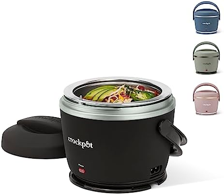 Electric Lunch Box Food Warmer 20oz – Black - Curated Catalog N0