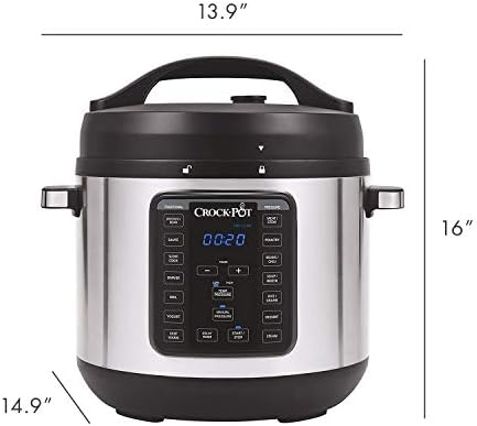 8 Quart Express Crock Multi-Use Pressure Cooker - Curated Catalog Q0