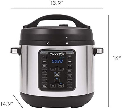8 Quart Express Crock Multi-Use Pressure Cooker - Curated Catalog M0