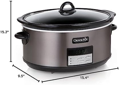 8 Quart Programmable Slow Cooker with Auto Warm - Curated Catalog S9