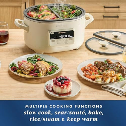 MultiMeal Multicooker with Programmable Slow Cooker - Curated Catalog Y9