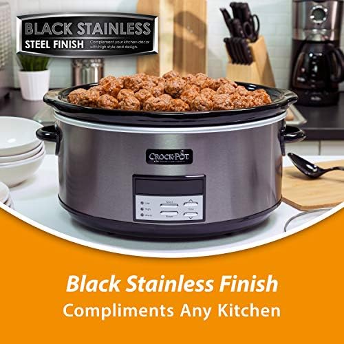 8 Quart Programmable Slow Cooker with Auto Warm - Curated Catalog S9