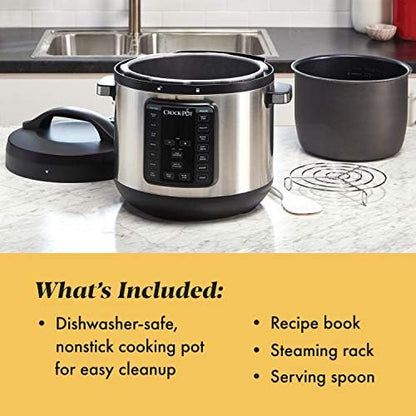 8 Quart Express Crock Multi-Use Pressure Cooker - Curated Catalog Q0