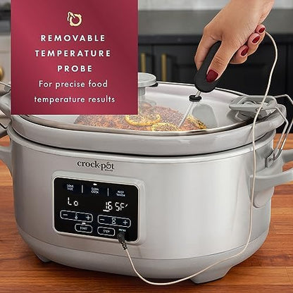 7 Quart Programmable Cook & Carry Slow Cooker - Curated Catalog X1
