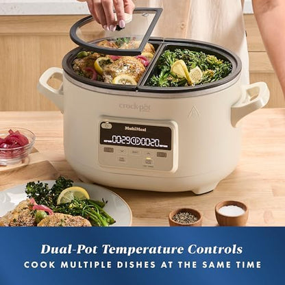 MultiMeal Multicooker with Programmable Slow Cooker - Curated Catalog Y9