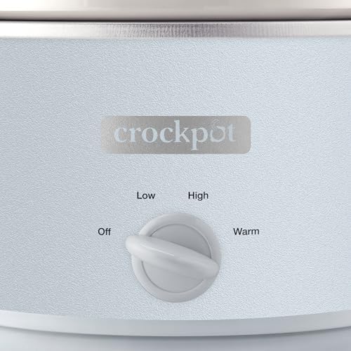 4.5 Quart Manual Slow Cooker – Macaroon Blue - Curated Catalog F6