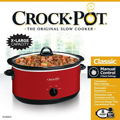 Express Crock 8 Quart Programmable Slow Cooker - Curated Catalog N6