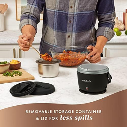 Electric Lunch Box Food Warmer 20oz – Black - Curated Catalog N0
