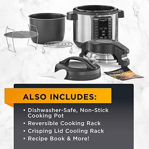 Express Crisp 8 Quart 10-in-1 Pressure Cooker - Curated Catalog J1