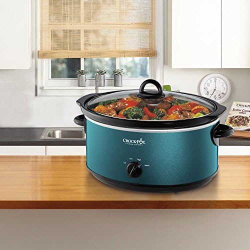 7 Quart Manual Slow Cooker – Turquoise - Curated Catalog X3