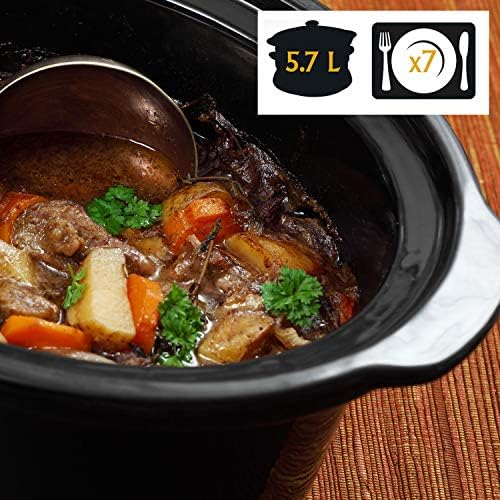 Cook & Carry 6 Quart Portable Slow Cooker - Curated Catalog D5