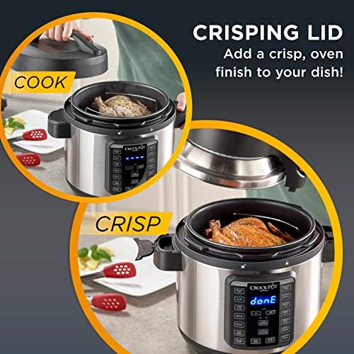 Express Crisp 8 Quart 10-in-1 Pressure Cooker - Curated Catalog T0