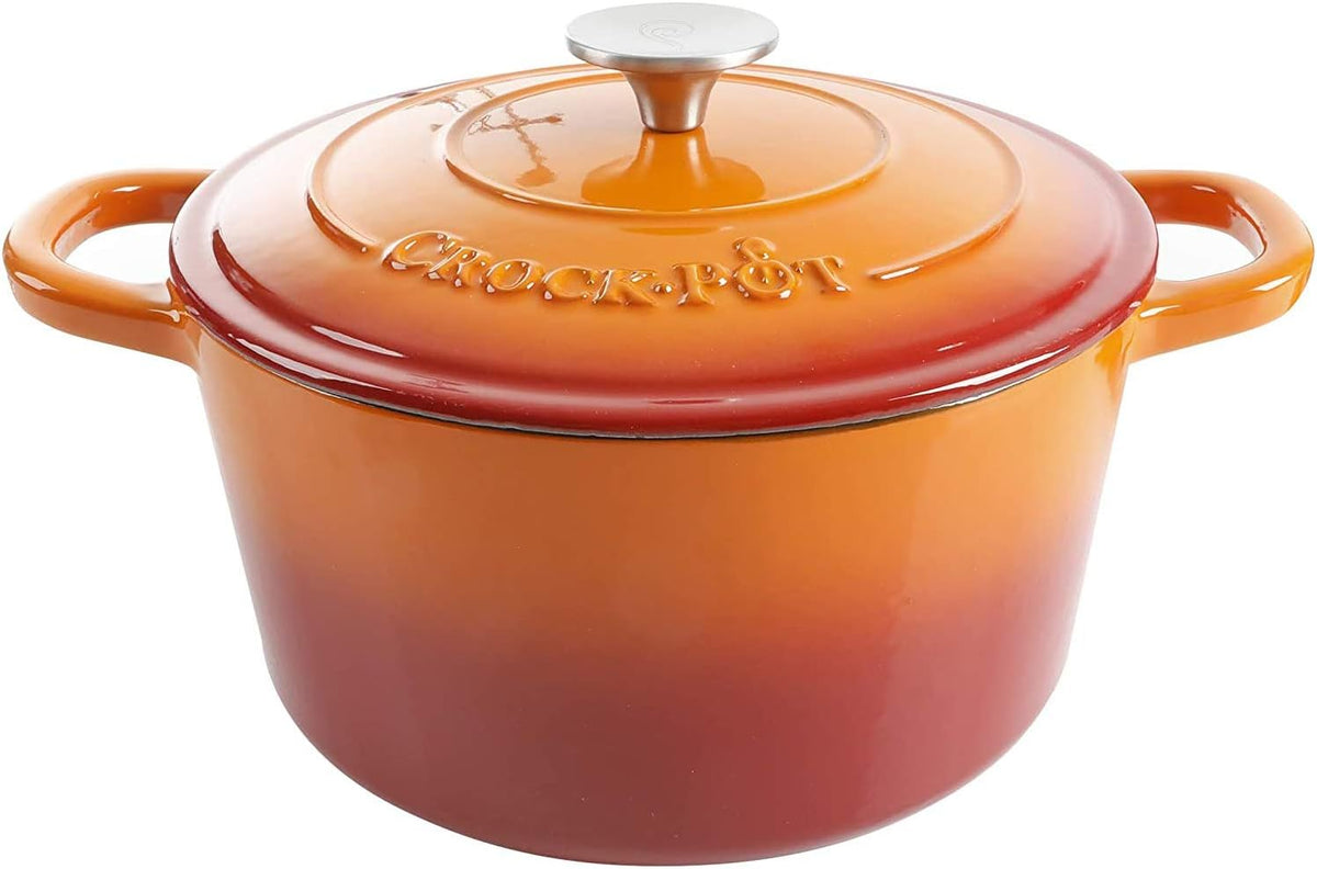 3 Quart Enameled Cast Iron Dutch Oven – Aqua - Curated Catalog I8