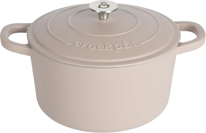 3 Quart Enameled Cast Iron Dutch Oven – Aqua - Curated Catalog K5