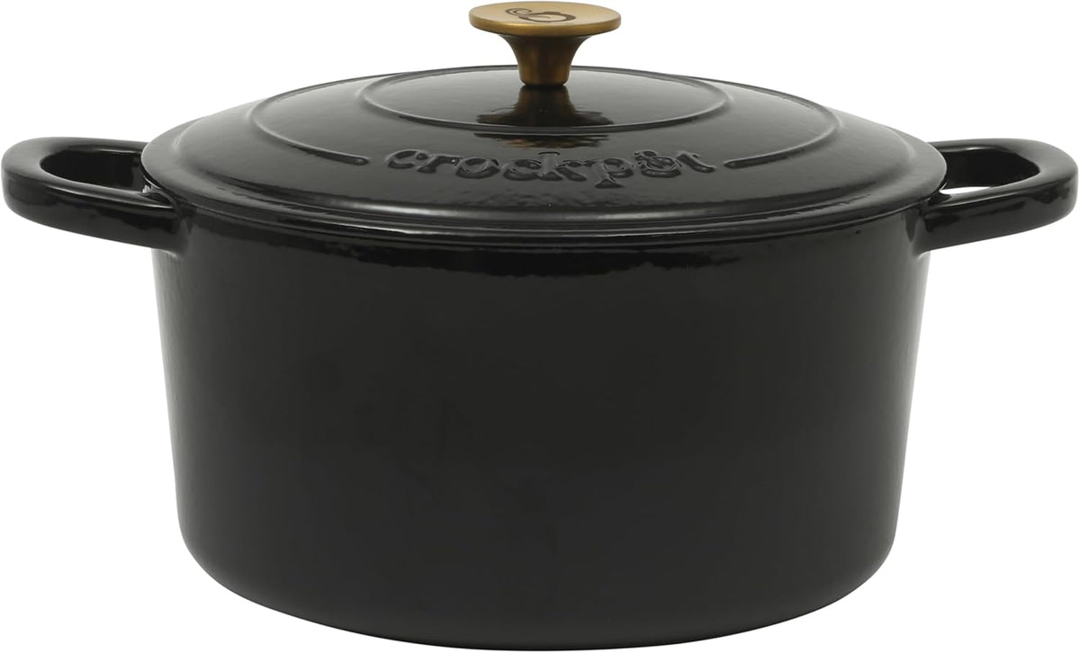 3 Quart Enameled Cast Iron Dutch Oven – Aqua - Curated Catalog K5