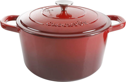 3 Quart Enameled Cast Iron Dutch Oven – Aqua - Curated Catalog G1