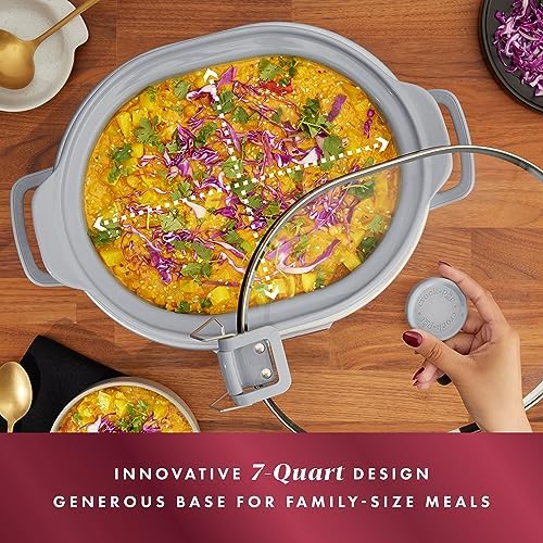 7 Quart Programmable Cook & Carry Slow Cooker - Curated Catalog X1