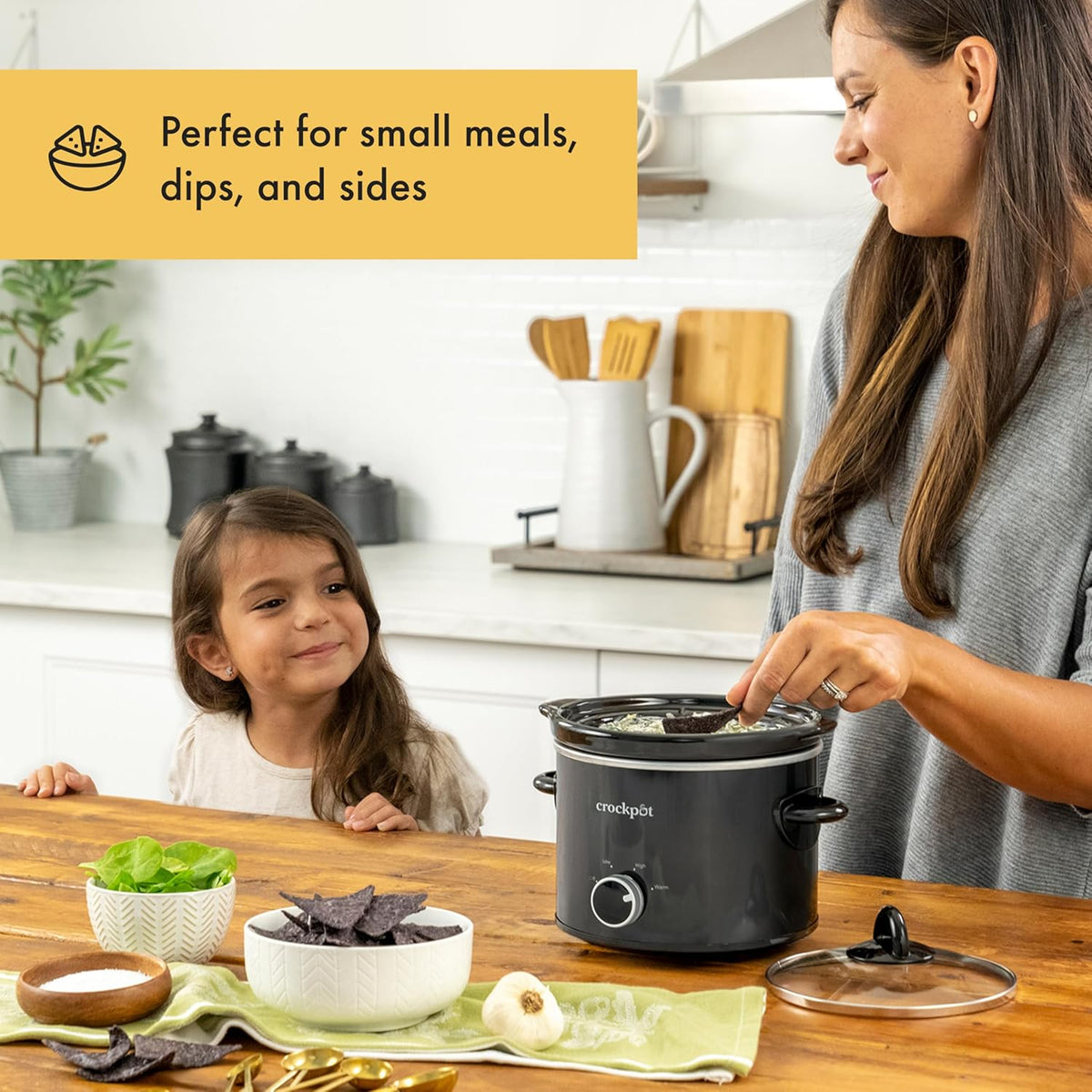 2 Quart Mini Slow Cooker – Classic Compact Cooker - Curated Catalog F7