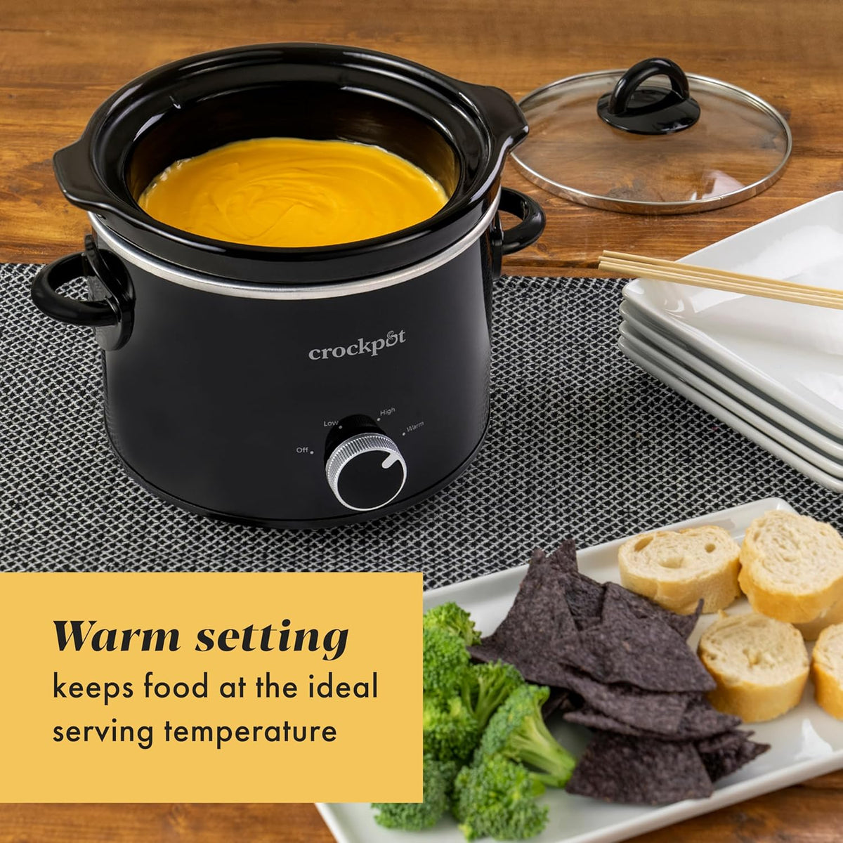 2 Quart Mini Slow Cooker – Classic Compact Cooker - Curated Catalog F1